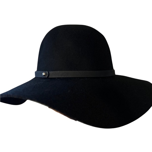 Wool Boho Floppy-Brim Hat - Picture 3 of 3